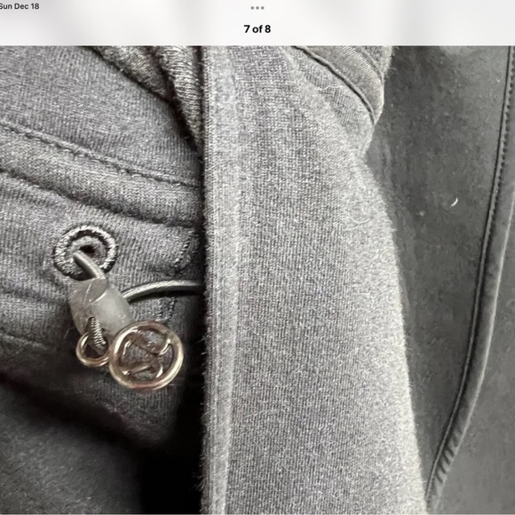 Lululemon city bound wrap  reversible jacket Sz M - Picture 8 of 9